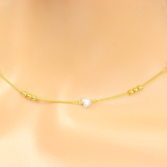 "Minimalist Necklace – Timeless, Elegant Jewelry for Her, MAR091831 - Picture 1 of 10